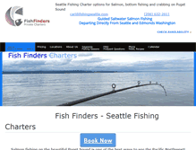 Tablet Screenshot of fishingseattle.com
